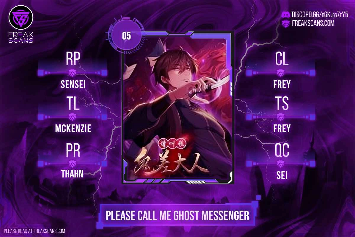 Please Call Me Ghost Messenger Chapter 5 1